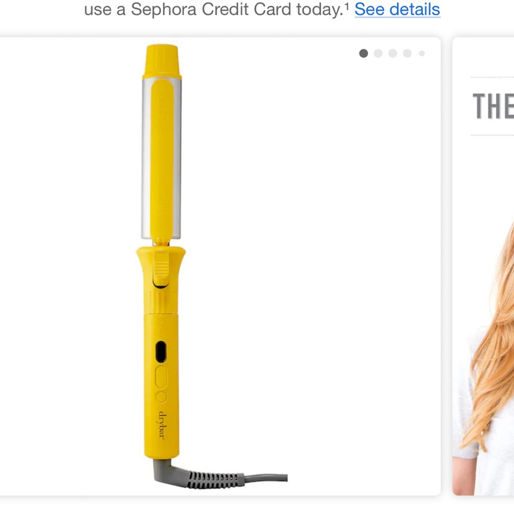 Drybar’s 3-Day Bender 1.25" Digital Curling Iron
